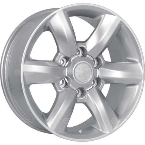 Колесный диск Replay TY64 7.5xR18 6x139.7 ET25 DIA106.1 серебристый