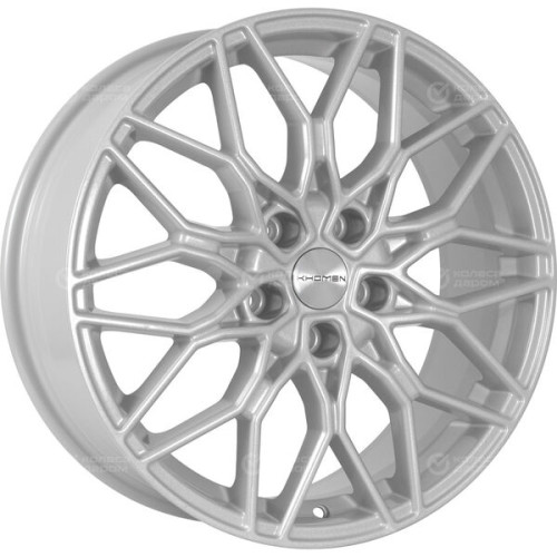 Колесный диск KHOMEN KHW1813 (Chery Tiggo 7 (Pro/Pro Max) 7xR18 5x108 ET33 DIA60.1 (уценка) серебристый
