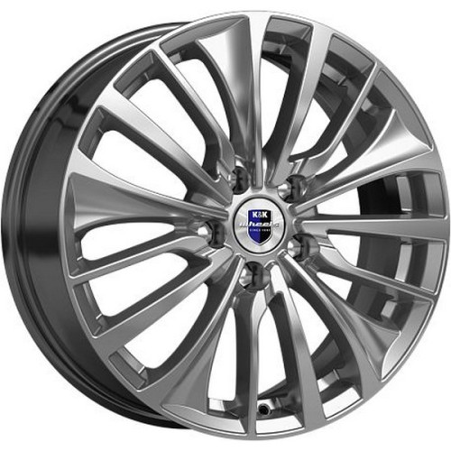 Легковой диск КиК Flanker 6,5x17 5x100 ET39 67,1 Дарк платинум