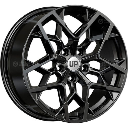 Колесный диск WUP Up110 7.5xR17 5x114.3 ET45 DIA60.1 черный глянцевый