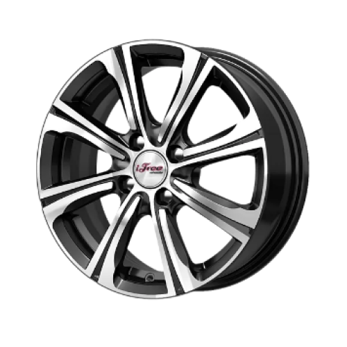 Легковой диск iFree Апероль 6x15 5x100 ET38 57,1 Блэк Джек (уценка: имеется дефект)