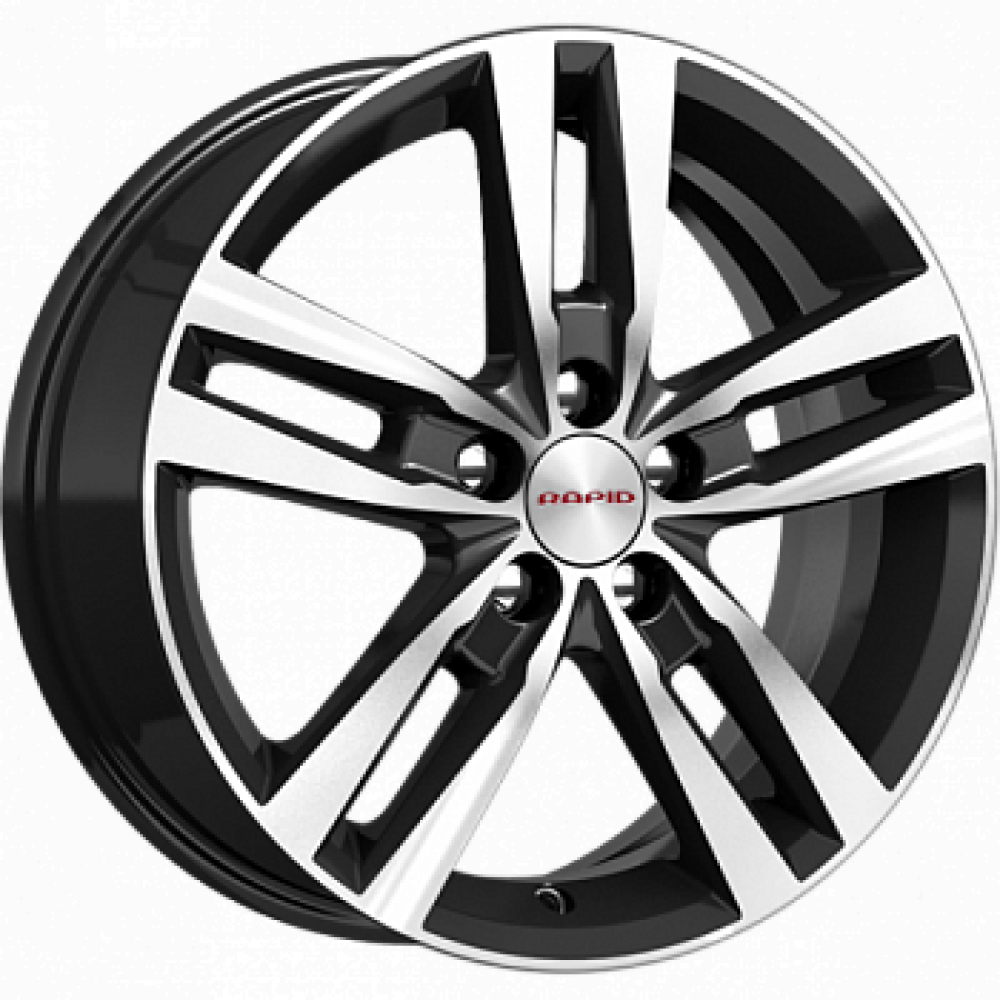 Легковой диск Rapid Rassvet 6,5x16 5x114,3 ET40 66,1 Дарк платинум