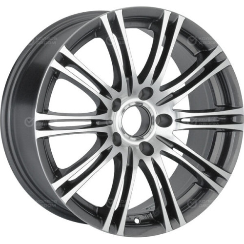 Колесный диск Replay B91 7.5xR17 5x120 ET20 DIA72.6 насыщенный темно-серый полностью полированный