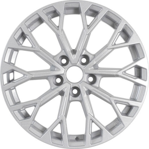 Колесный диск KHOMEN KHW1718 (Nissan Qashqai) 7xR17 5x114.3 ET40 DIA66.1 серебристый