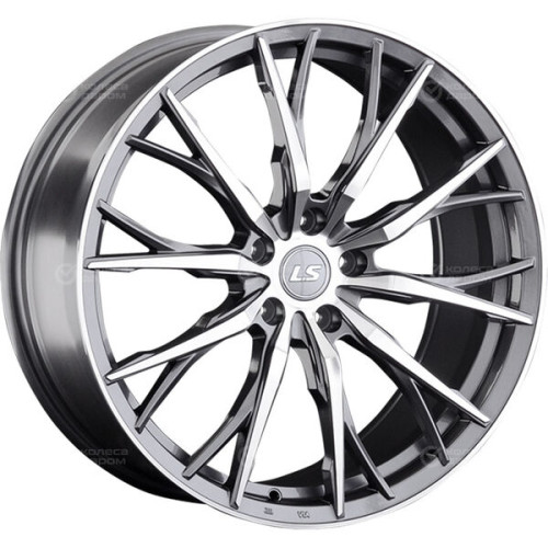 Колесный диск LS FlowForming LS RC11 8xR19 5x108 ET36 DIA65.1 насыщенный темно-серый полностью полированный