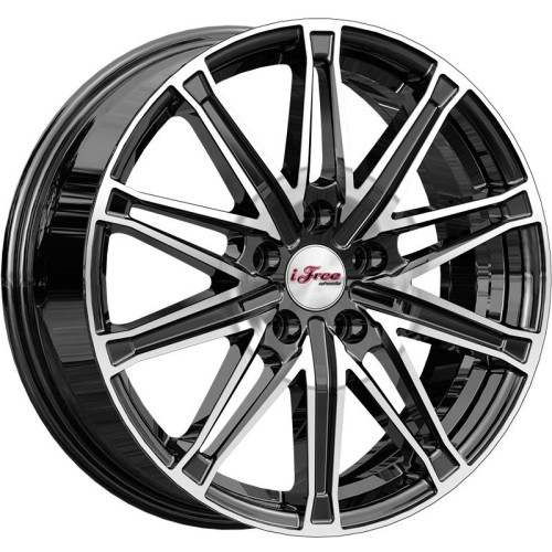 Легковой диск iFree Виар 6,5x17 5x105 ET38 56,6 Блэк Джек