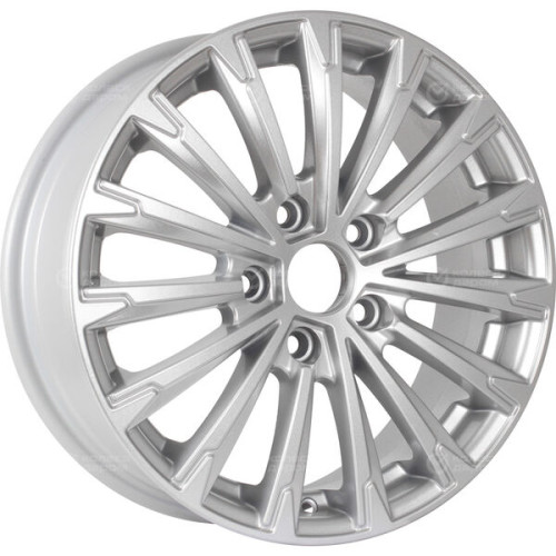 Колесный диск KDW KD1610 6.5xR16 5x108 ET50 DIA63.4 (уценка) серебристый