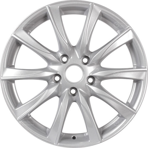 Колесный диск X-trike X120 7xR17 5x108 ET33 DIA60.1 глянцевый серебристый