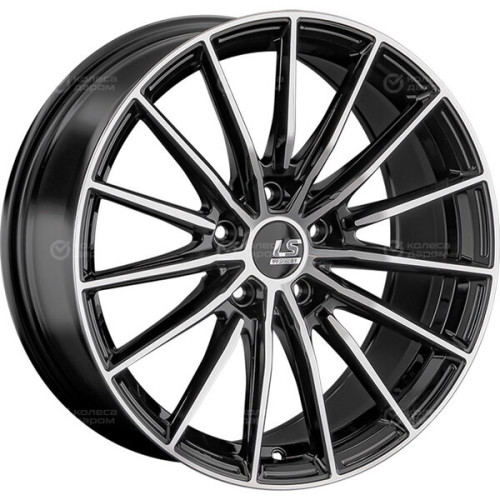 Колесный диск LS FlowForming LS RC63 8.5xR20 5x108 ET45 DIA63.4 черный полностью полированный
