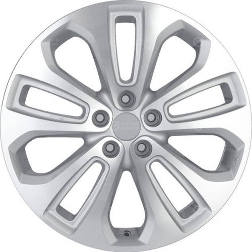 Колесный диск Replay Ki92 7xR17 5x114.3 ET35 DIA67.1 серебристый полированный