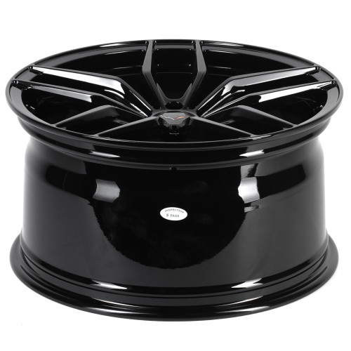 Легковой диск Skill Wheels CS661 10x19 5x120,65 ET43 70,3 чёрный глянцевый