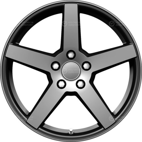 Колесный диск Carwel Дон 261 7xR17 5x114.3 ET35 DIA67.1 чёрный глянцевый с полированной лицевой поверхностью