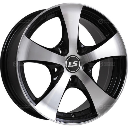 Колесный диск LS LS 324 7xR16 5x108 ET45 DIA73.1 черный полностью полированный