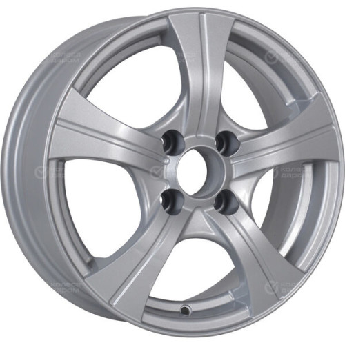 Колесный диск Tech Line 410 5.5xR14 4x100 ET43 DIA67.1 серебристый