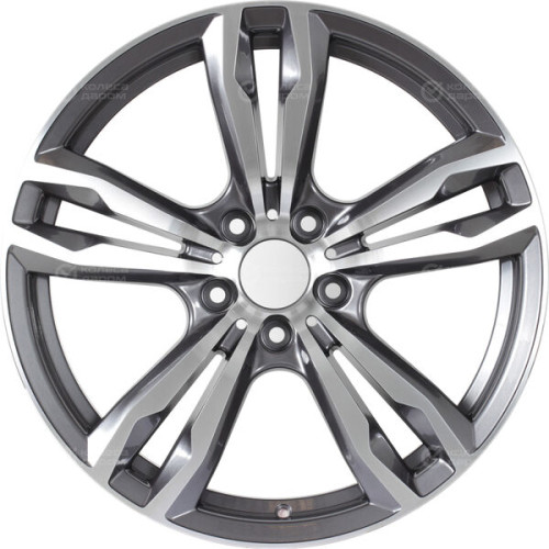 Колесный диск Replay B231 8xR19 5x112 ET47 DIA66.6 насыщенный темно-серый полностью полированный