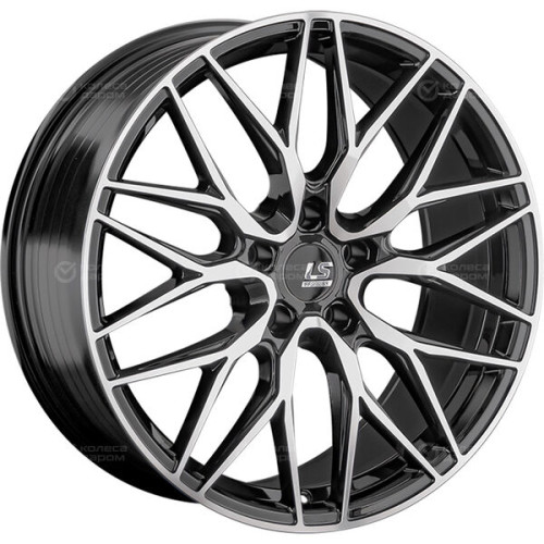 Колесный диск LS FlowForming LS RC70 8.5xR18 5x120 ET30 DIA72.6 черный полностью полированный