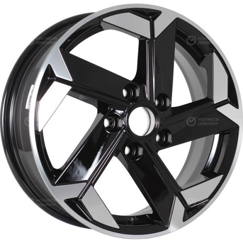 Колесный диск iFree Original КС979 (16_Creta SU) 6xR16 5x114.3 ET43 DIA67.1 черный глянцевый с полированными элементами лицевой поверхности