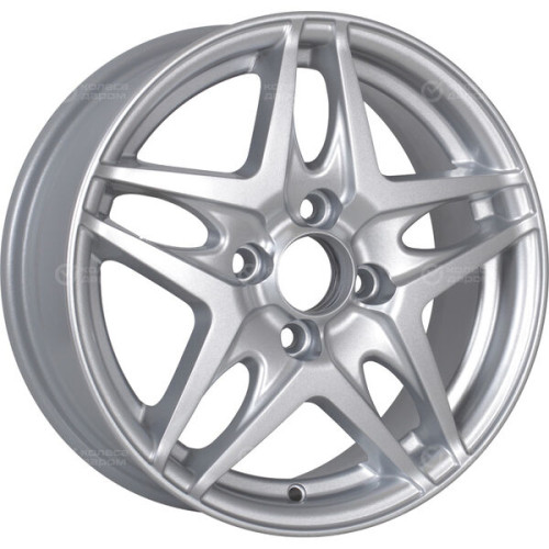 Колесный диск Tech Line 430 5.5xR14 4x98 ET35 DIA58.6 серебристый
