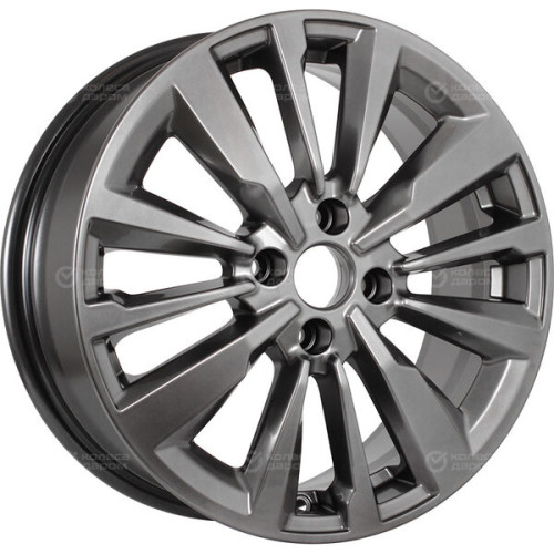 Колесный диск КиК Эрман 6.5xR16 4x100 ET37 DIA60.1 (уценка) темно-серебристый