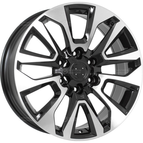 Колесный диск Replay TY447 7.5xR19 6x139.7 ET25 DIA106.1 черный полностью полированный