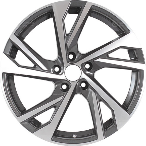 Колесный диск Replay TY382 7.5xR17 5x114.3 ET45 DIA60.1 насыщенный темно-серый полностью полированный