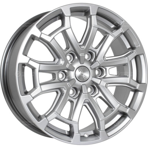 Колесный диск СКАД Авилис 8xR18 6x114.3 ET46 DIA67.1 серебристый