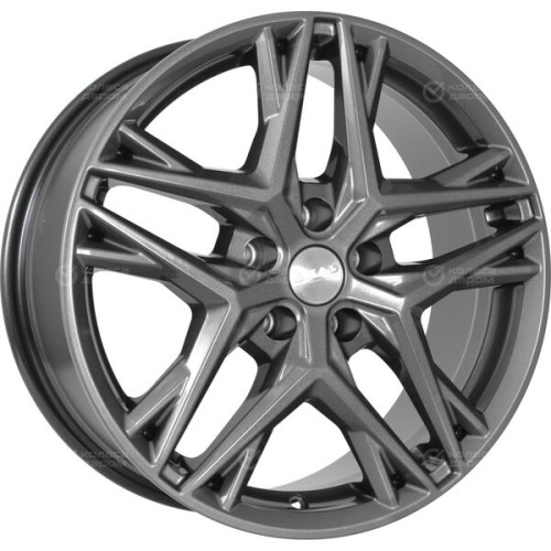 Колесный диск СКАД Челси 8xR18 5x114.3 ET50 DIA67.1 темно-серый цвет с перламутровыми оттенками