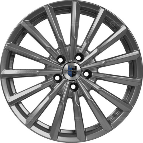 Колесный диск КиК Акцент 7xR17 5x114.3 ET48 DIA67.1 темно-серебристый