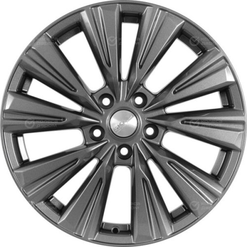 Колесный диск СКАД Линней 7.5xR18 5x114.3 ET45 DIA67.1 темно-серый цвет с перламутровыми оттенками