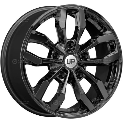 Колесный диск WUP Up116 7xR17 5x139.7 ET45 DIA98 черный глянцевый