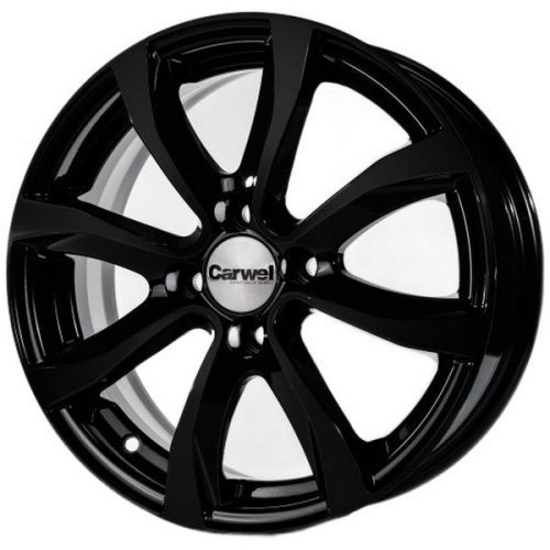 Легковой диск Carwel Омикрон 6x15 4x100 ET48 54,1 BK