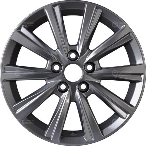 Колесный диск iFree Original КС937 (15_Polo) 6xR15 5x100 ET38 DIA57.1 насыщенный темно-серый полностью полированный