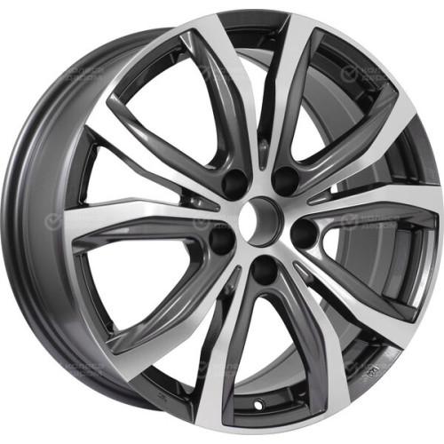 Колесный диск Replay B254 8xR20 5x112 ET27 DIA66.6 насыщенный темно-серый полностью полированный