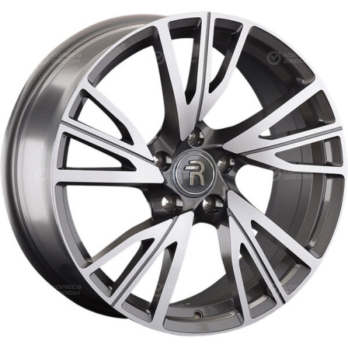 Колесный диск Replay B233 8.5xR19 5x120 ET35 DIA72.6 глянцевый темно-серый с полированной лицевой частью