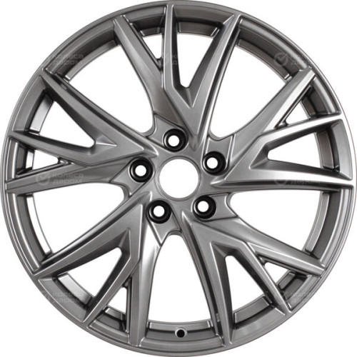 Колесный диск КиК Кайлас 6.5xR18 5x112 ET43 DIA57.1 темно-серебристый