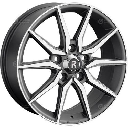 Колесный диск Replay TY420 8.5xR21 5x150 ET54 DIA110.1 темно-серый матовый ,частично полированный