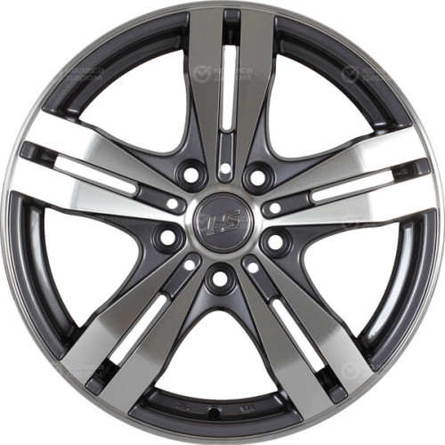 Колесный диск LS LS 142 6.5xR16 5x114.3 ET40 DIA73.1 насыщенный темно-серый полностью полированный