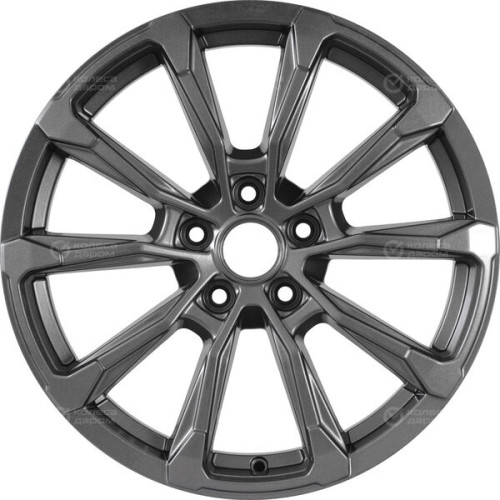 Колесный диск KHOMEN KHW1808 (18_ZV Xceed/CX-5/Mazda3) 7.5xR18 5x114.3 ET45 DIA67.1 насыщенный темно-серый