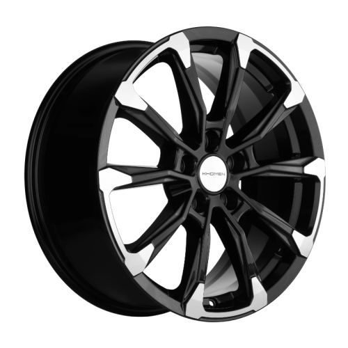Легковой диск Khomen Wheels KHW1808 7,5x18 5x114,3 ET45 60,1 Black-FP