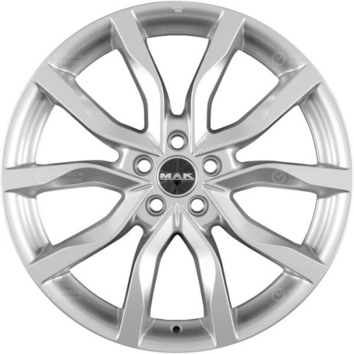 Колесный диск MAK KOLN 8xR19 5x112 ET28 DIA66.5 серебристый
