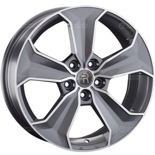 Колесный диск Replay KI248 7.5xR18 5x114.3 ET52.5 DIA67.1 насыщенный темно-серый полностью полированный