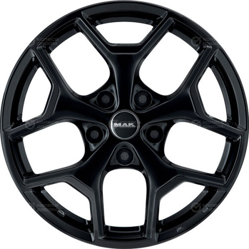 Колесный диск MAK Liberty 7.5xR18 5x108 ET39 DIA72 чёрный глянцевый