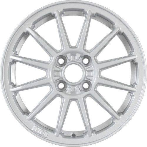 Колесный диск WUP Up102 6xR15 4x100 ET45 DIA67.1 глянцевый серебристый