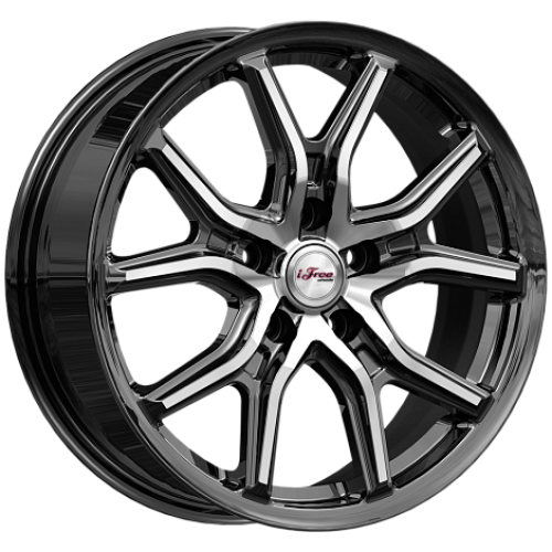 Легковой диск iFree Страйк 6,5x17 5x114,3 ET35 67,1 Блэк Джек