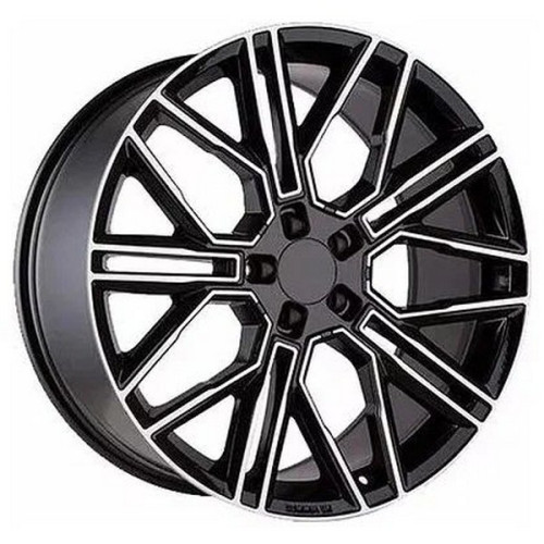 Легковой диск Khomen Wheels KHW2101 9,5x21 5x114,3 ET30 66,1 Black-FP