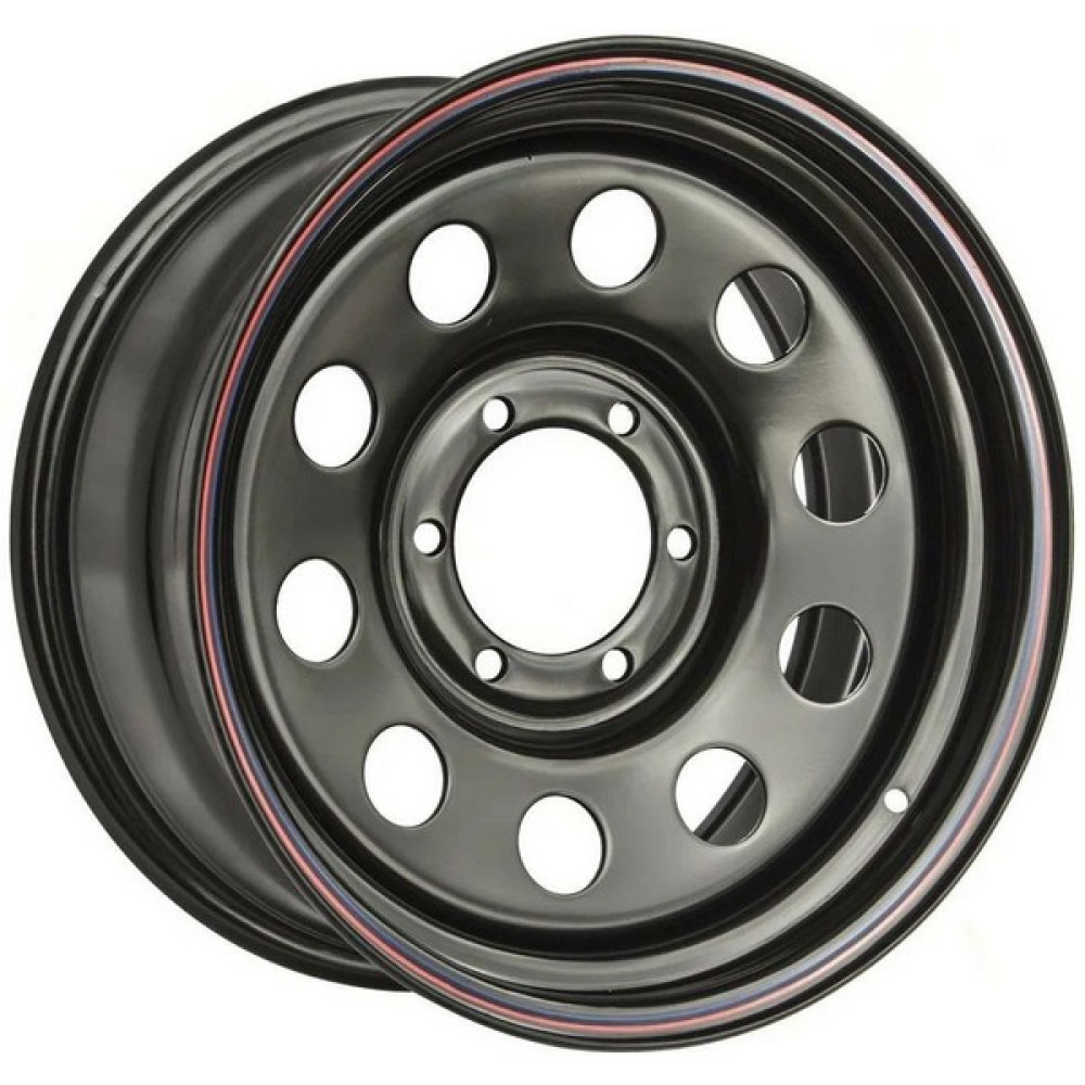 Легковой диск Off Road Wheels Тойота Ниссан Mitsubishi L200 2005+ 8x16 6x139,7 ET30 110 Черный