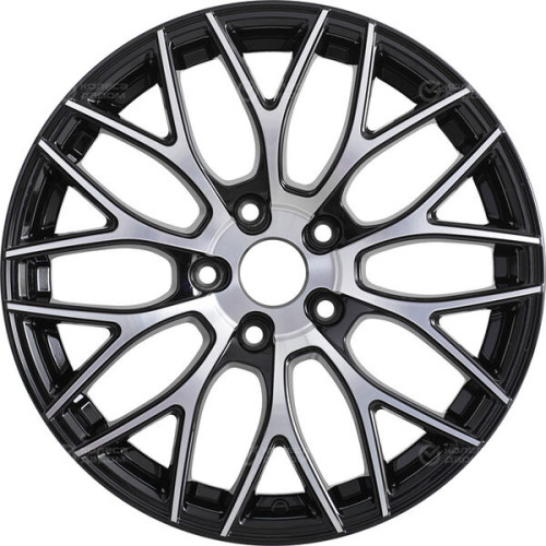 Колесный диск RST R137 7xR17 4x108 ET26 DIA65.1 глянцевый черный с полированной лицевой частью