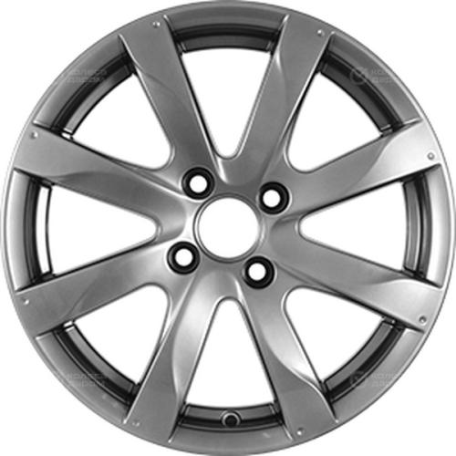 Колесный диск КиК Джемини-оригинал 6xR15 4x114.3 ET46 DIA67.1 (уценка) темно-серебристый