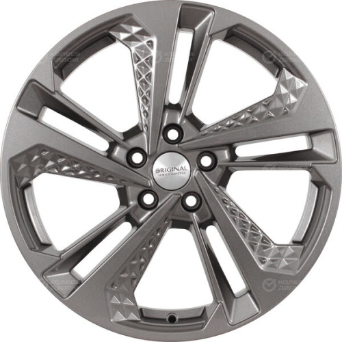 Колесный диск СКАД KL-1069 7xR18 5x114.3 ET37 DIA66.6 темно-серый цвет с перламутровыми оттенками