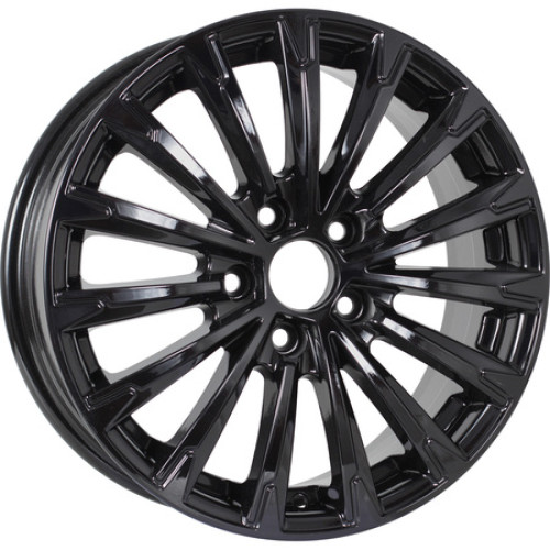 Легковой диск KDW KD1610 6,5x16 4x100 ET50 60,1 Black Painted